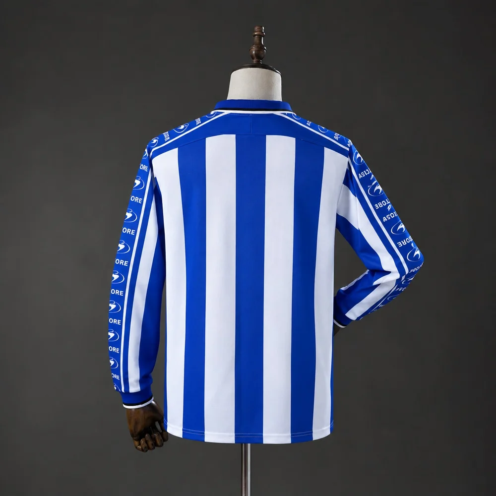 Camisola Principal Deportivo Alaves 1998/1999 (Manga Comprida, Retro) - Vista 2