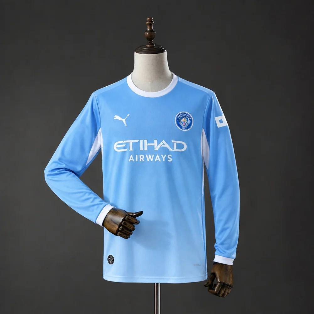 Camisola Principal Manchester City 2026/2027 (Manga Comprida) - Vista 1