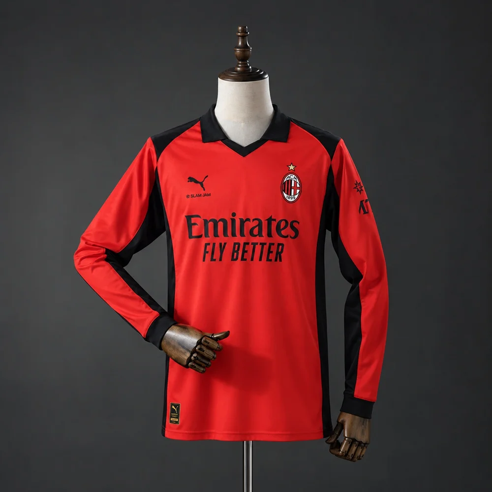 Camisola Quarta AC Milan 2026/2027 (Manga Comprida) - Vista 1