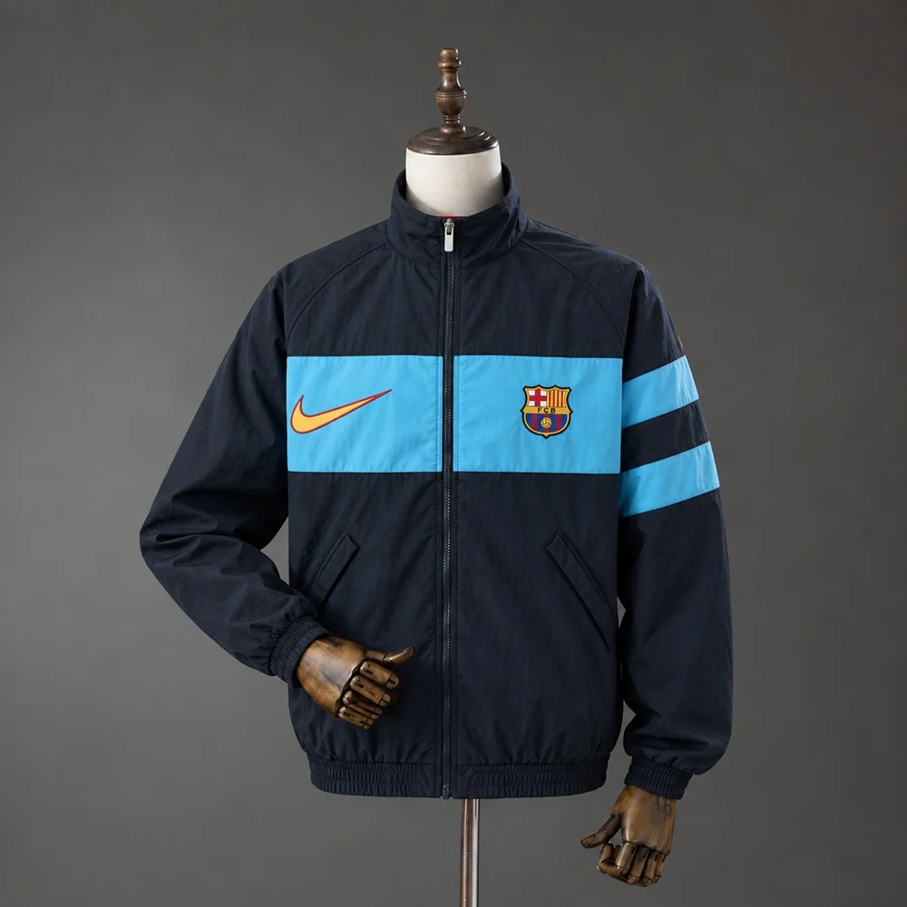 Casaco FC Barcelona 2026/2027 Preto - Vista 1