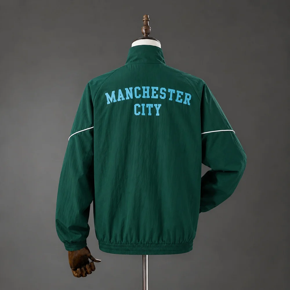 Casaco Manchester City 2025/2026 Verde Escuro - Vista 2