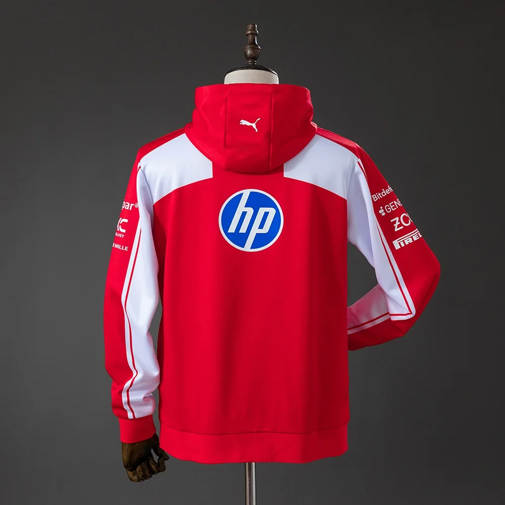 Hoodie Ferrari F1 Vermelho 2026 - Vista 2