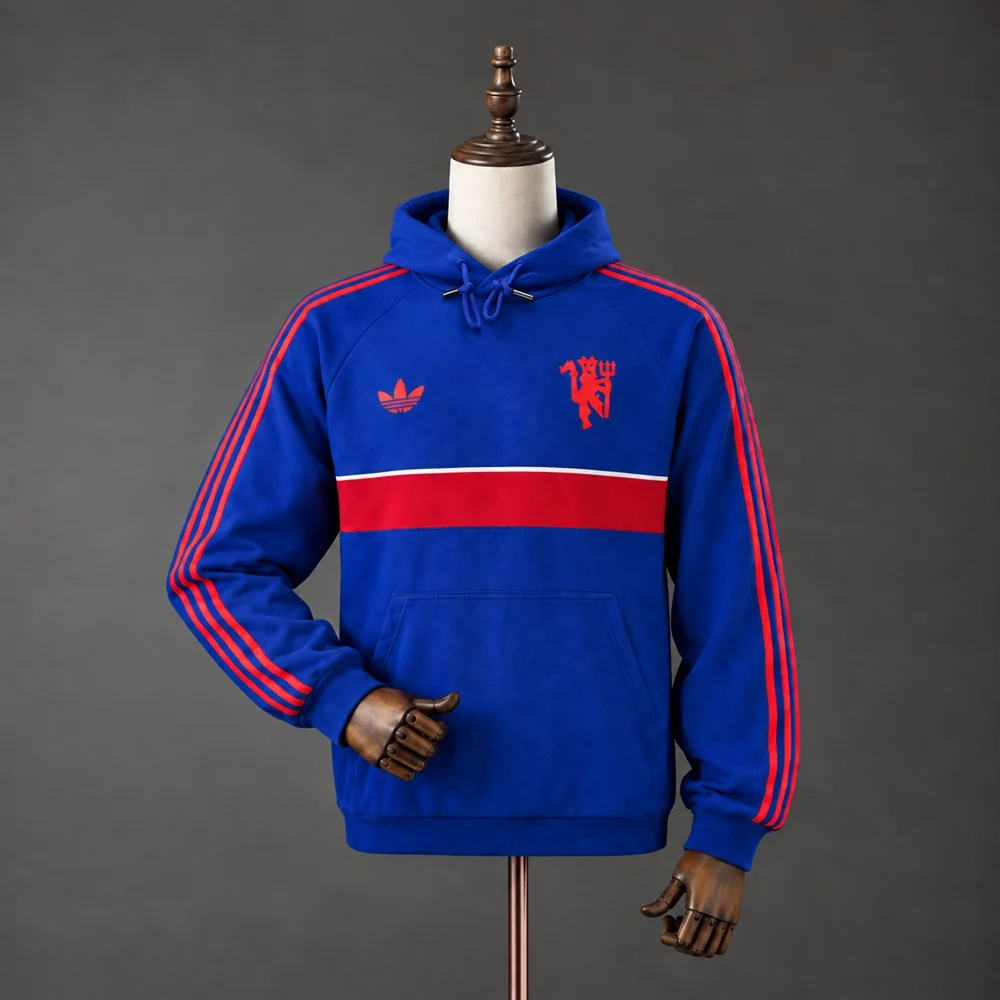 Hoodie Manchester United 2026/2027 Azul - Vista 1