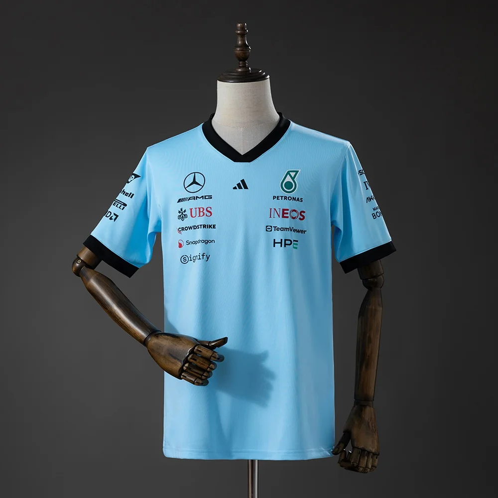 T-Shirt Mercedes-AMG F1 Azul 2026 - Vista 1
