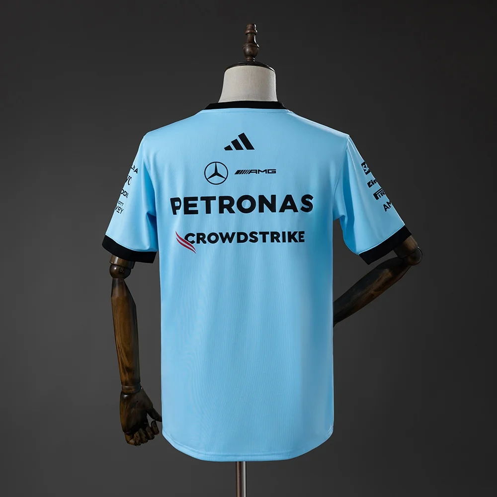 T-Shirt Mercedes-AMG F1 Azul 2026 - Vista 2