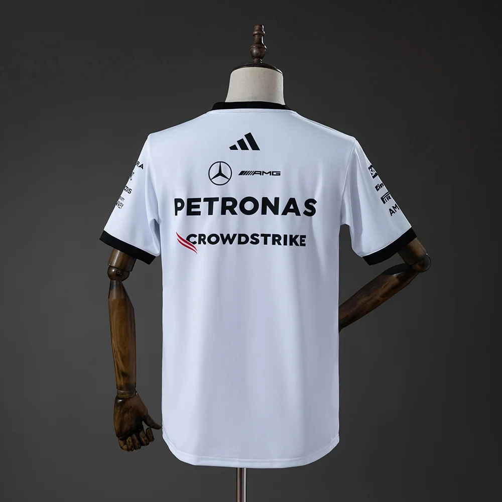 T-Shirt Mercedes-AMG F1 Branco 2026 - Vista 2