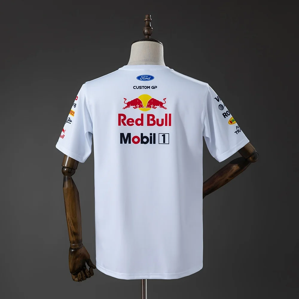 T-Shirt Red Bull Racing F1 Branco 2026 - Vista 2
